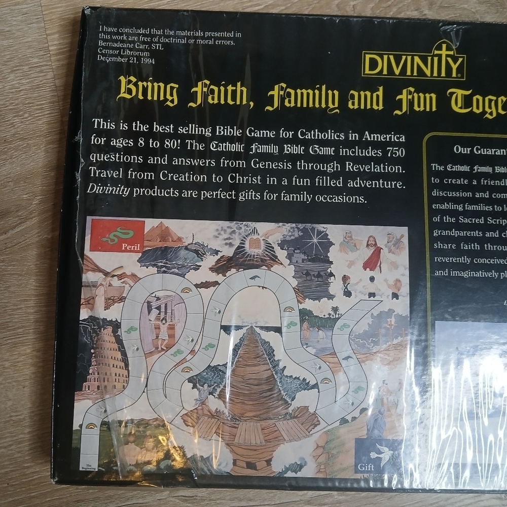 90's Y2K Divinity Religious Catholic Family Bible Board Game Educational New Box - Picture 9 of 12